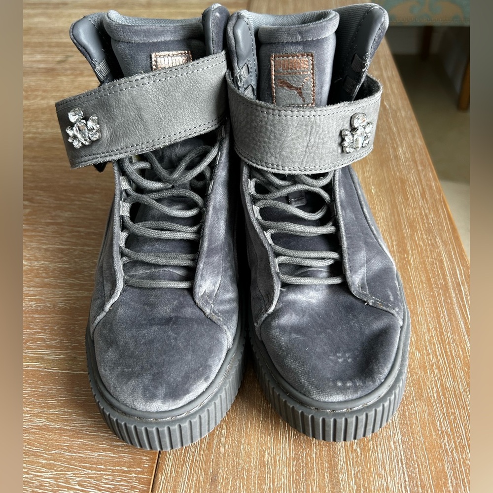 Puma Gray Swede sneaker